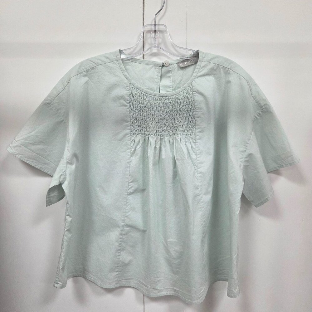 Everlane smocked front t-shirt